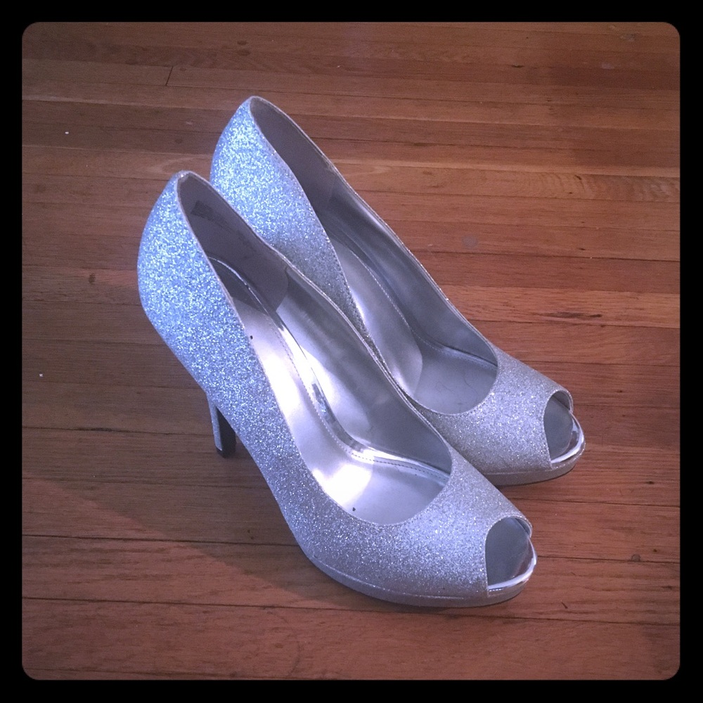 Silver heels
